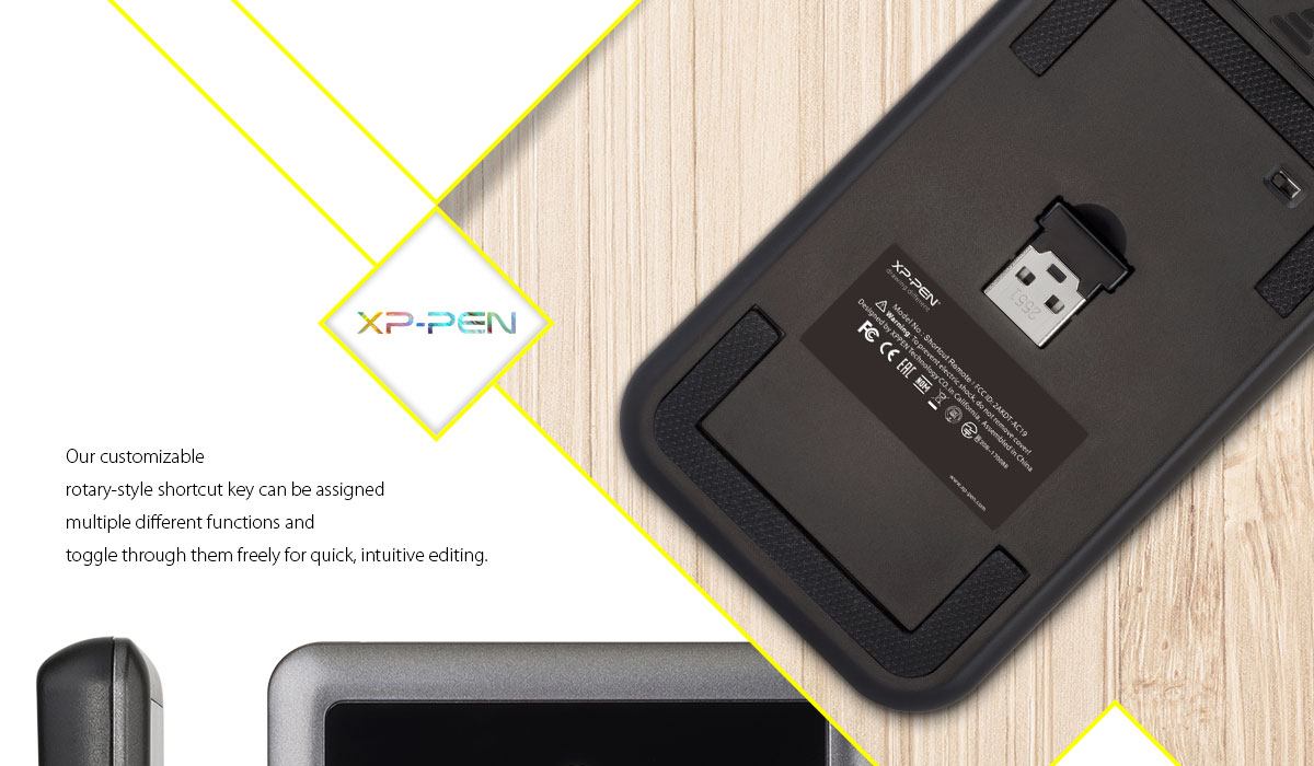 AC19 Shortcut Remote XPPen UK official store