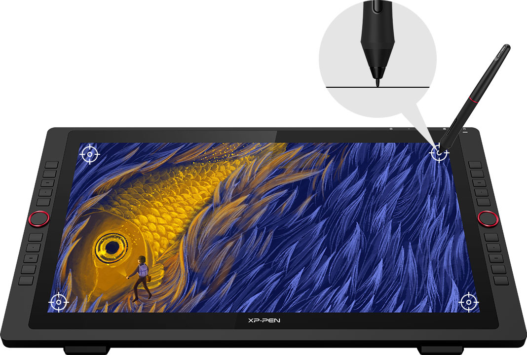 Artist 22R Pro best 22inch display drawing tablet for professionals ...