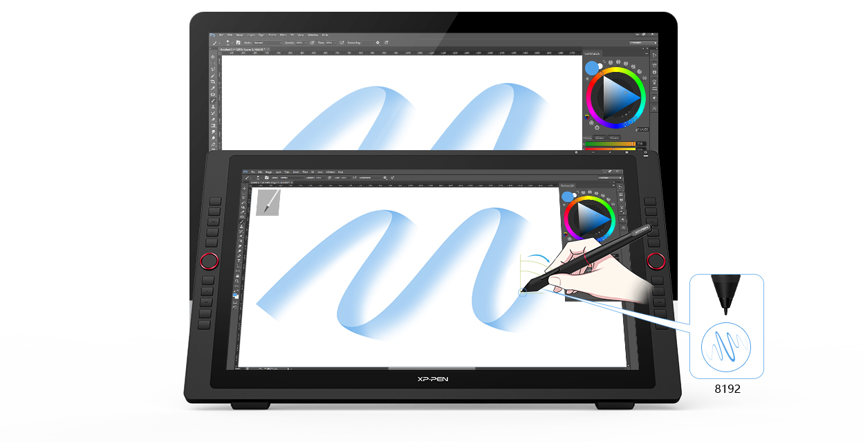 XP-PEN Artist 24 Pen Display 本体　クリスタ コスパ高い24インチ大画面の液晶ペンタブレットArtist 24
