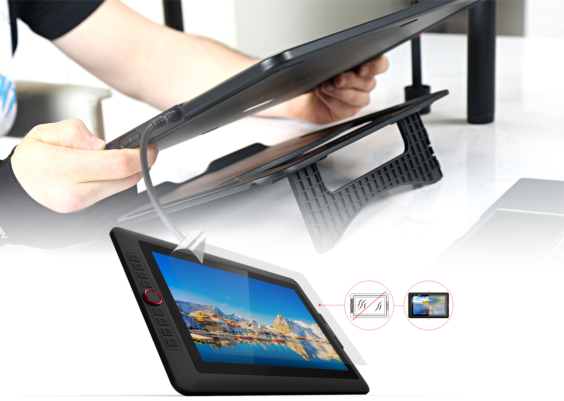 Artist 15.6 Pro best professional drawing screen XPPen UK official store