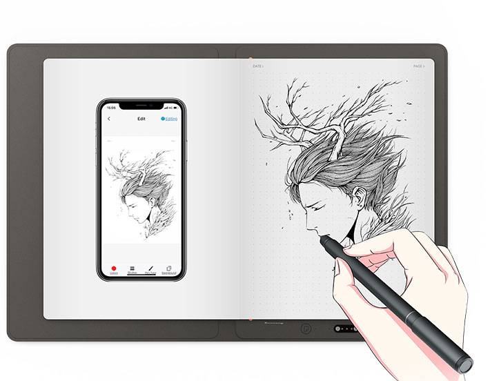 XPPEN Note Plus Tablet Board Smart Notepad for Digital Writing