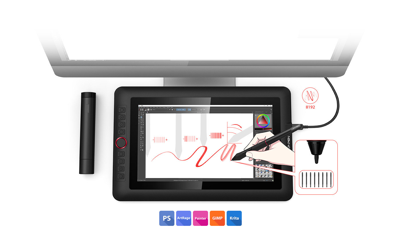 Artist 12 Pro good drawing screen for beginners XPPen UK official store