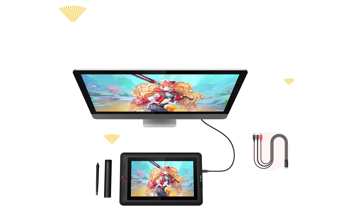 Artist 13.3 Pro affordable drawing tablet with screen XPPen UK