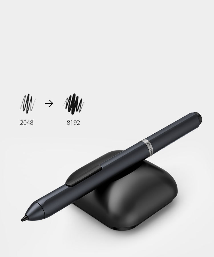  Deco 01 graphics art pad stylus features of 8192 levels of pressure sensitivity 