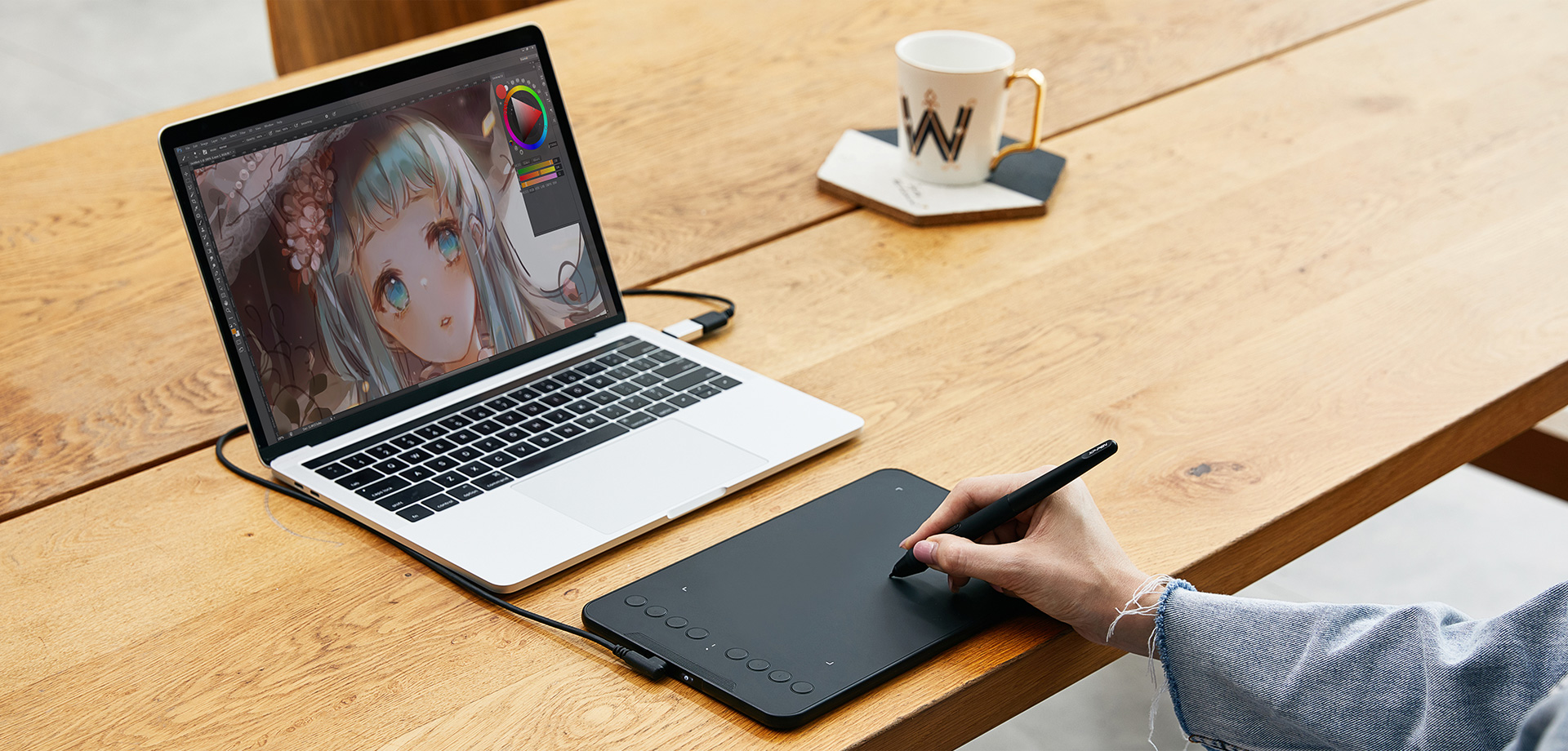 Deco mini 7w Wireless drawing tablet for illustrators | XP-Pen UK