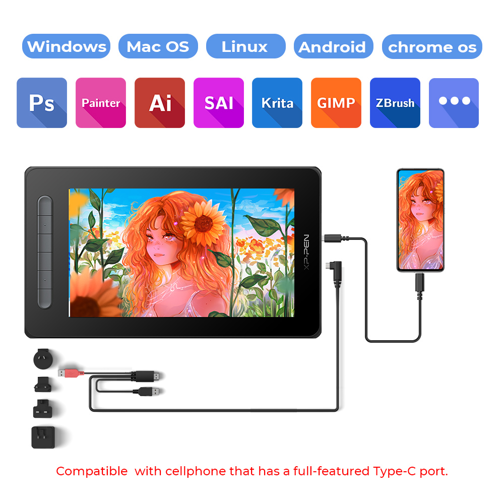 Artist 10 (2nd Generation) Affordable Pen Display Tablet XPPen UK