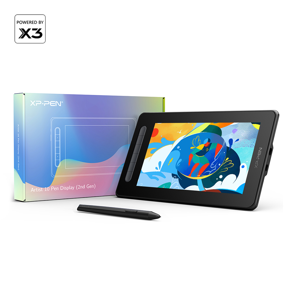 Artist 10 (2nd Generation) Affordable Pen Display Tablet XPPen UK