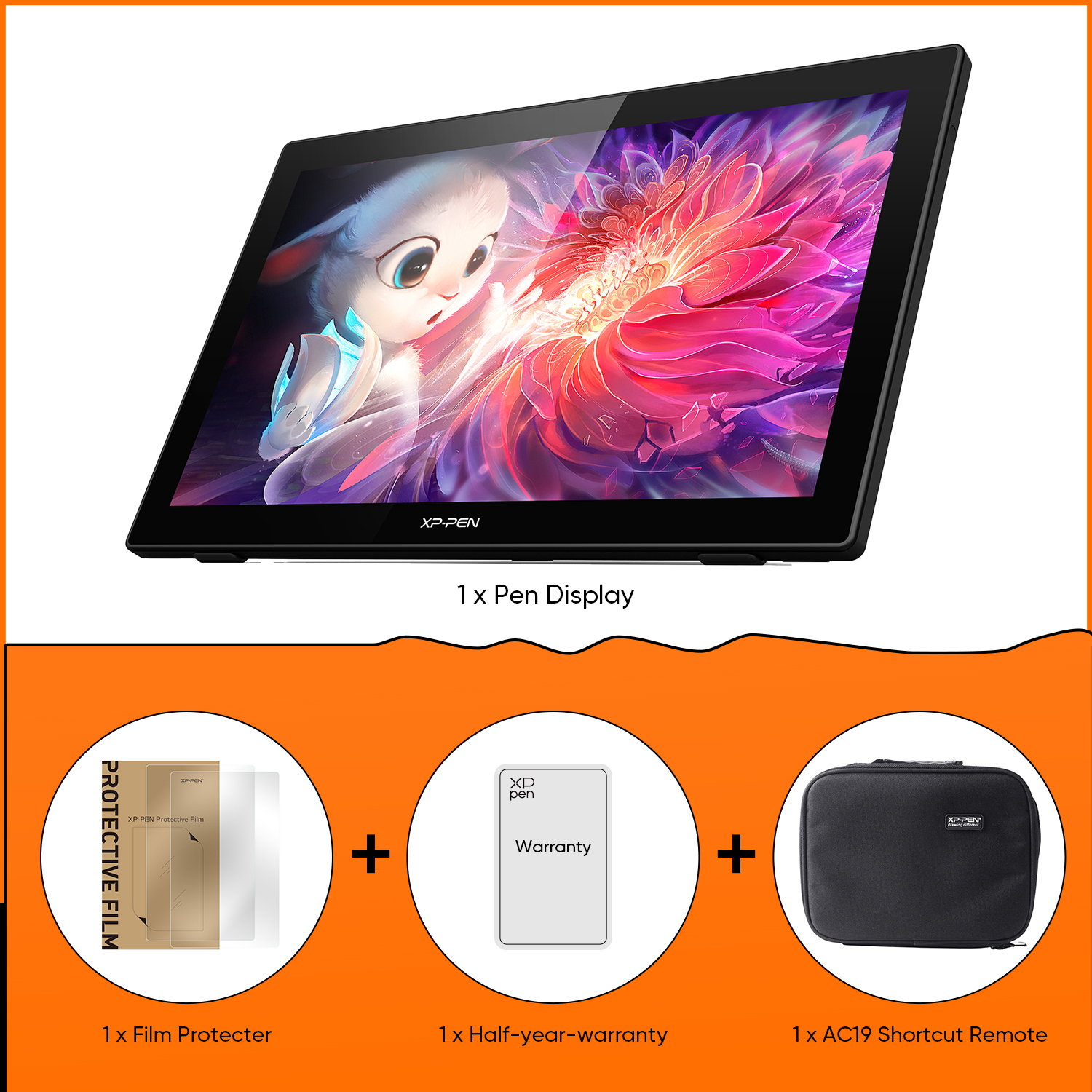 Artist 22 (2nd Generation) large screen drawing tablet | XP-Pen UK ...