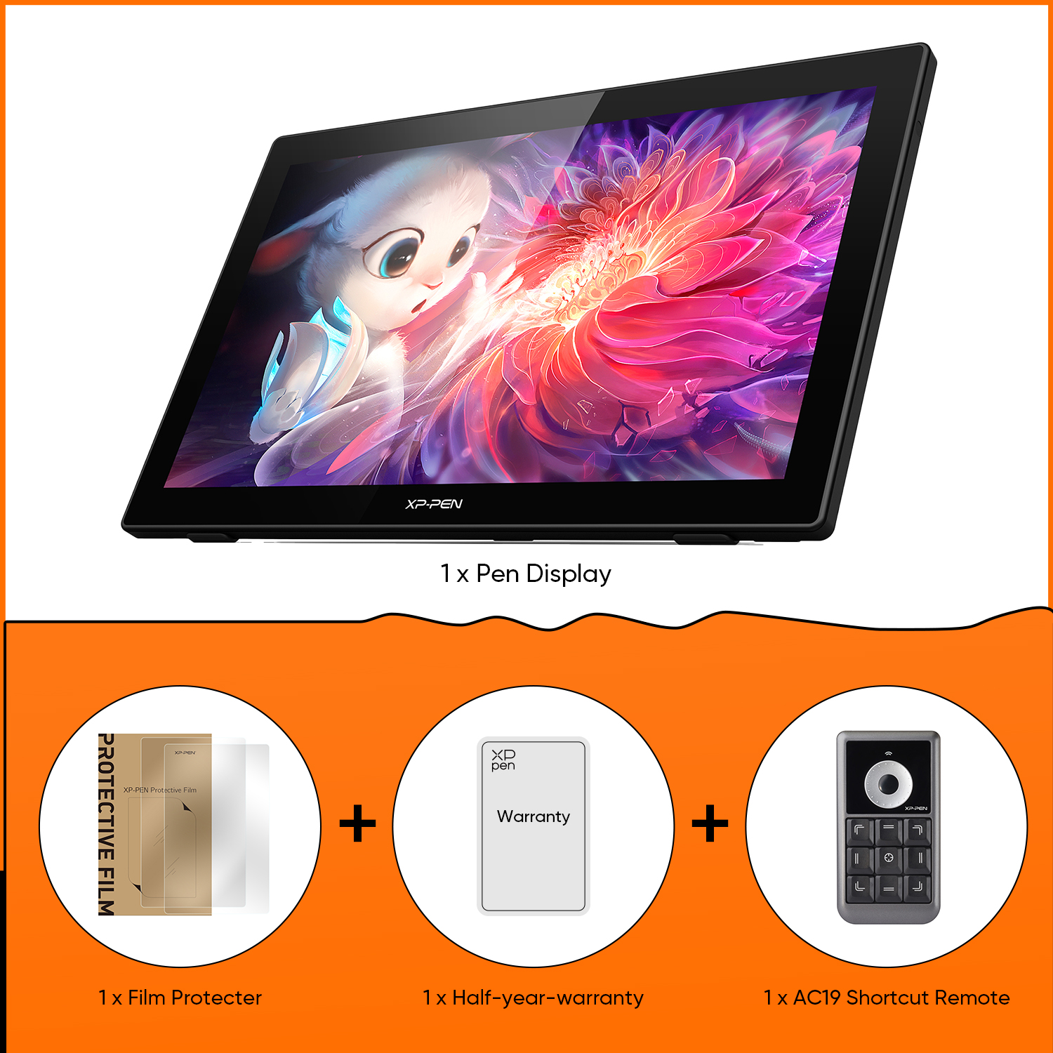Artist 22 (2nd Generation) large screen drawing tablet | XP-Pen UK ...